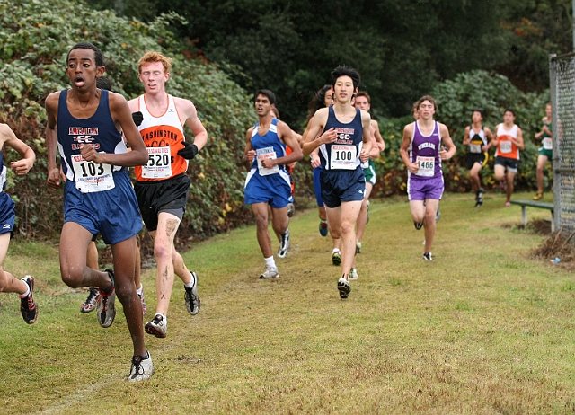 2010NCSXC BD2-1547.JPG - 2010 North Coast Section Cross Country Championships, Hayward High School, Hayward, California